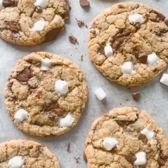 Gluten Free S'mores cookies - Recipe photo by Gluten free tranquility