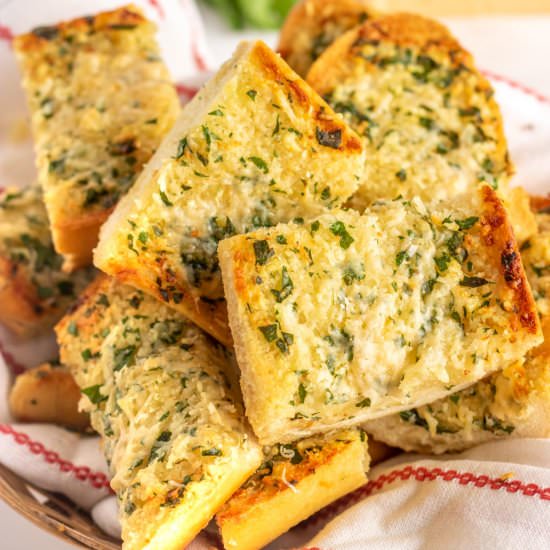 Homemade Garlic Bread - Recipe photo by KyleeCooks