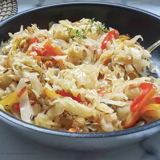 Jamaican Steamed Cabbage - Recipe photo by we eat at last