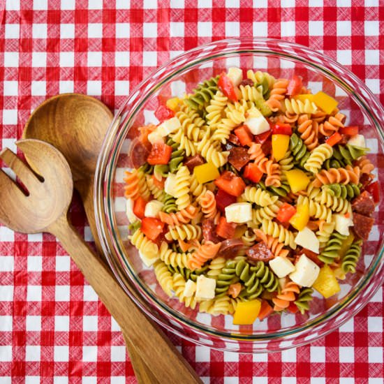 Easy Italian Pasta Salad - Recipe photo by freshapron