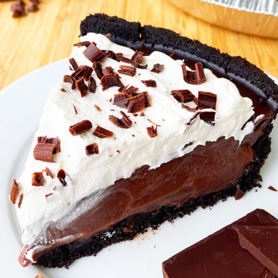 Chocolate Cream Pie - Recipe photo by Cakewhiz