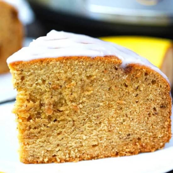 Instant Pot Peanut Butter Bread - Recipe photo by peasandpeonies