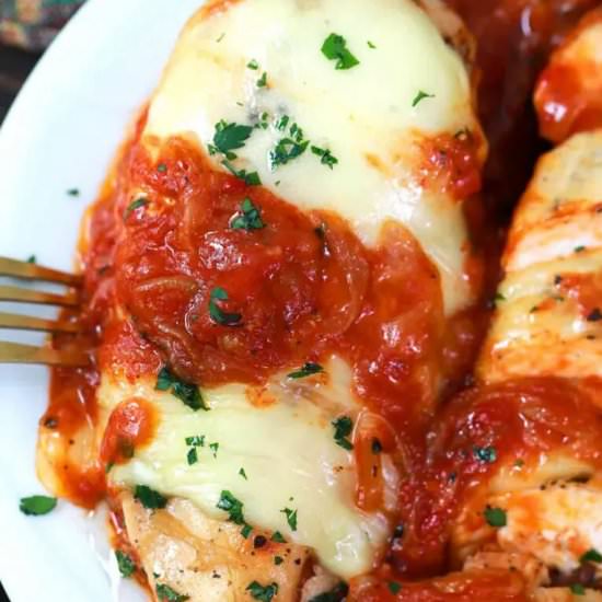 French Onion Chicken - Recipe photo by peasandpeonies