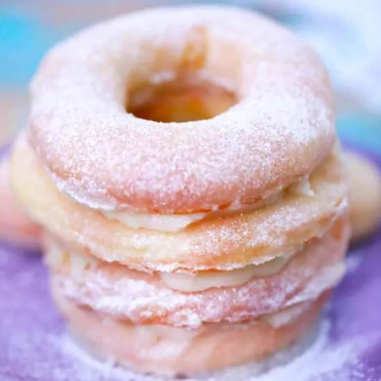 Air Fryer Donuts - Recipe photo by peasandpeonies