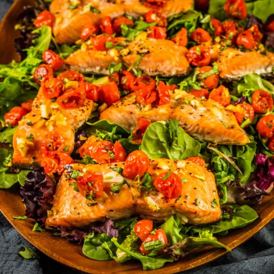 Italian Salmon - Recipe photo by SaporitoKitchen