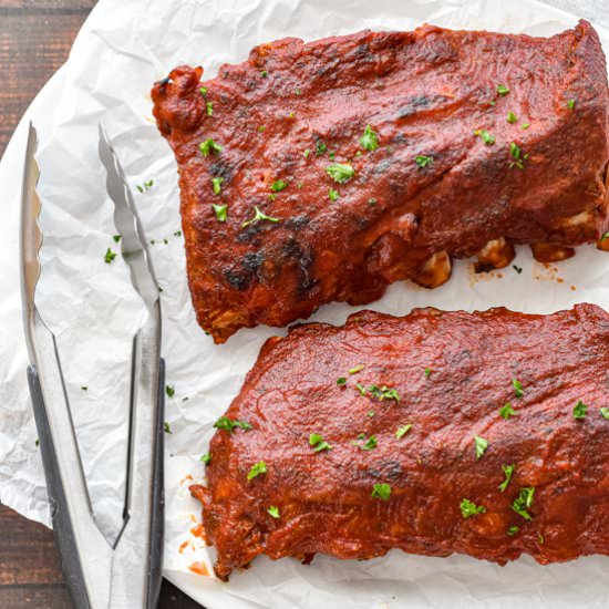 Instant Pot BBQ Pork Ribs - Recipe photo by goodnomshoney