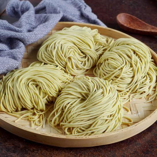homemade ramen noodles - Recipe photo by Red House Spice