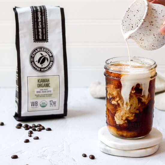 Vanilla Sweet Cream Cold Brew - Recipe photo by barleyandsage