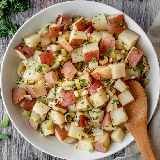 German Potato Salad (Vegan) - Recipe photo by balancewithjess