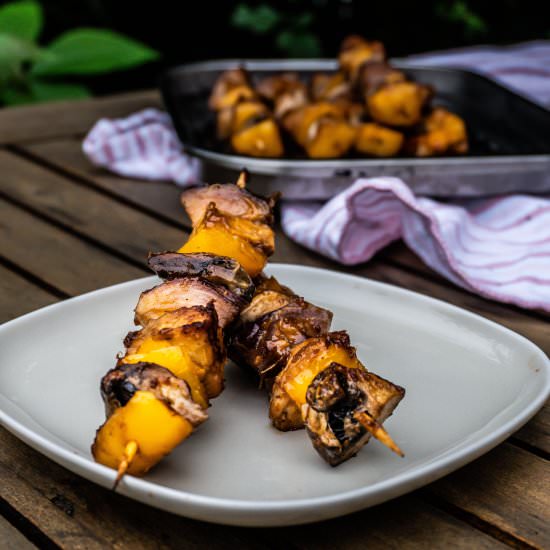 Vegan Grilled Kebab Skewers - Recipe photo by Lifeandlemons