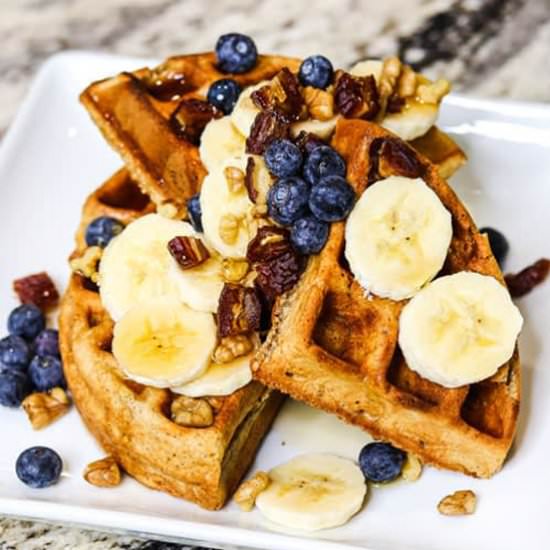 Spelt Waffles - Recipe photo by Alishan