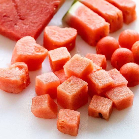How to Cut a Watermelon - Recipe photo by Jessica Gavin