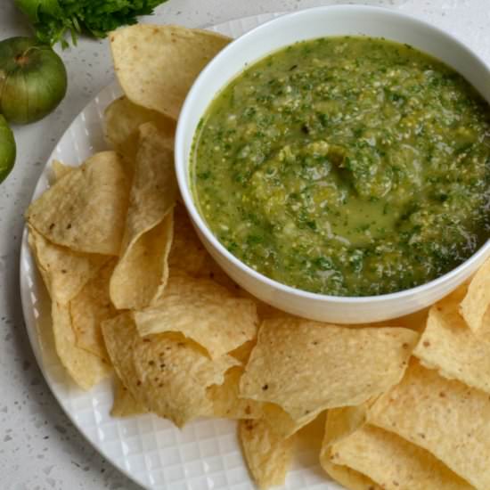 Salsa Verde - Recipe photo by Small Town Woman