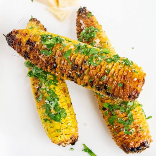 Grilled Corn On The Cob - Recipe photo by BBQing With The Nolands