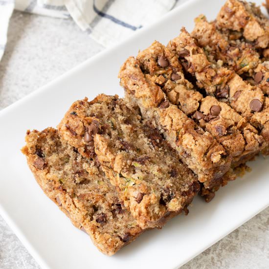 Chocolate Chips zucchini bread - Recipe photo by Healthy Life Trainer