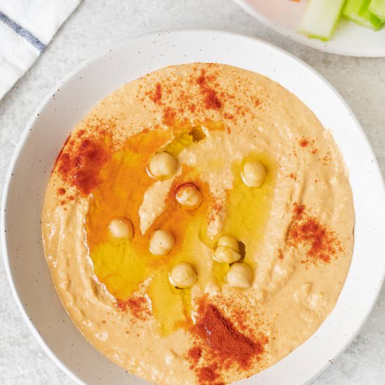 Hummus Dip - Recipe photo by Healthy Life Trainer