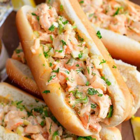 Shrimp Rolls - Recipe photo by WillCookForSmiles