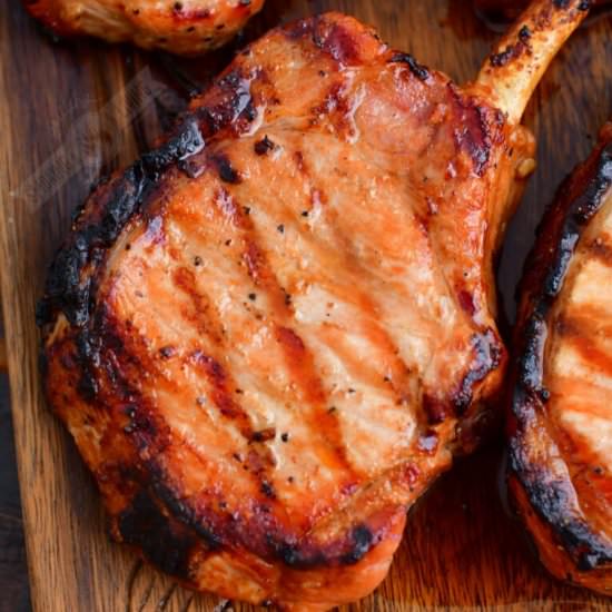 Pork Chop Marinade - Recipe photo by GrillingSmokingLiving