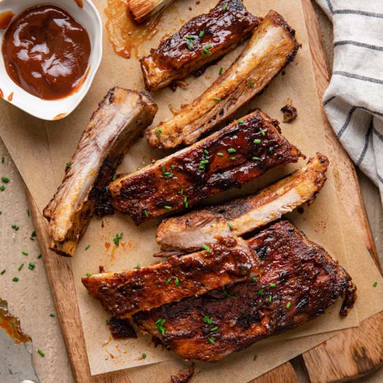 BBQ St. Louis Ribs (Oven) - Recipe photo by bites.with.bri_