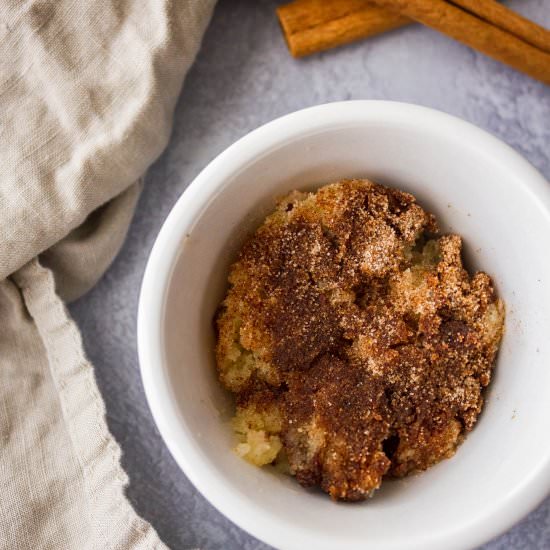 Snickerdoodle Mug Cake - Recipe photo by justastasty