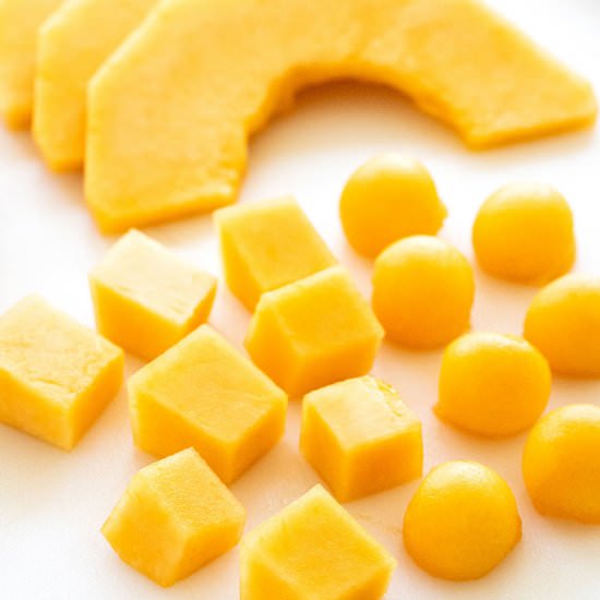 How to Cut a Cantaloupe - Recipe photo by Jessica Gavin