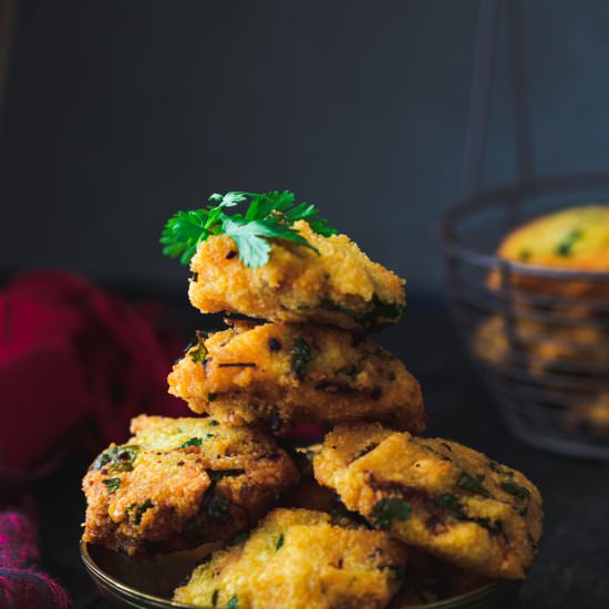 Masal Vada (Channa dal Vadai) - Recipe photo by Poet and Flower