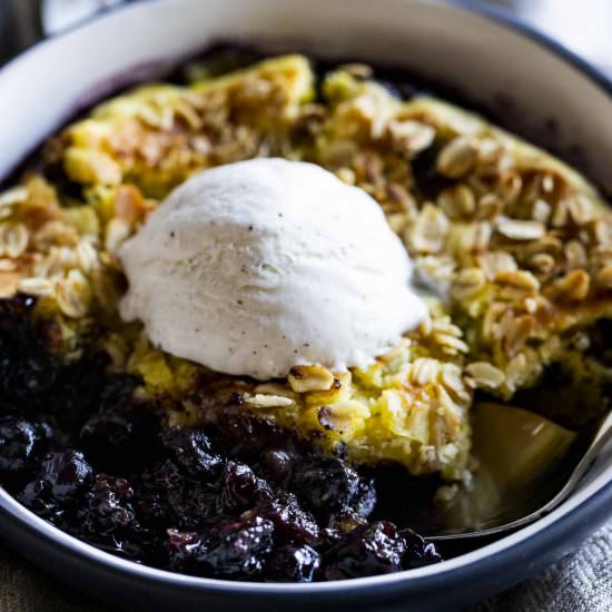 Instant Pot Blueberry Cobbler - Recipe photo by Went Here 8 This