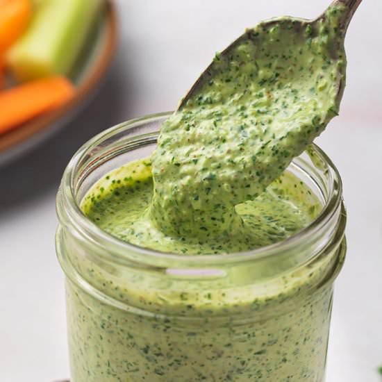 Green Goddess Dressing - Recipe photo by bellyfull