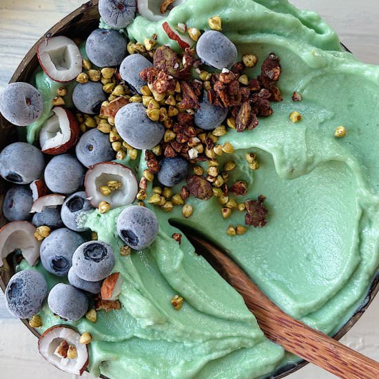 Ocean Smoothie Bowl - Recipe photo by TheHintofRosemary