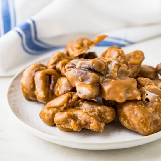 Southern Pecan Pralines - Recipe photo by garlic and zest