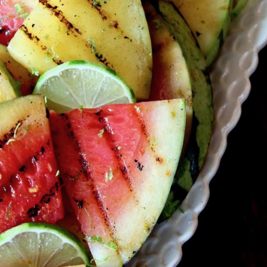 Chile-Lime Grilled Watermelon - Recipe photo by cookingontheweekends