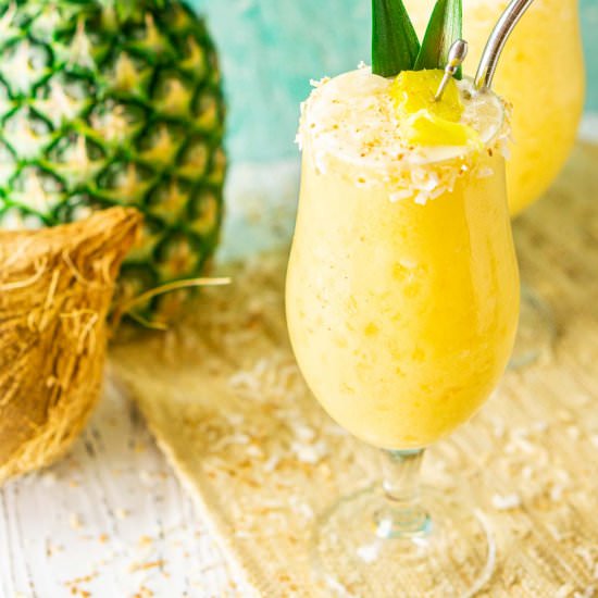 Painkiller Cocktail - Recipe photo by Burrata and Bubbles
