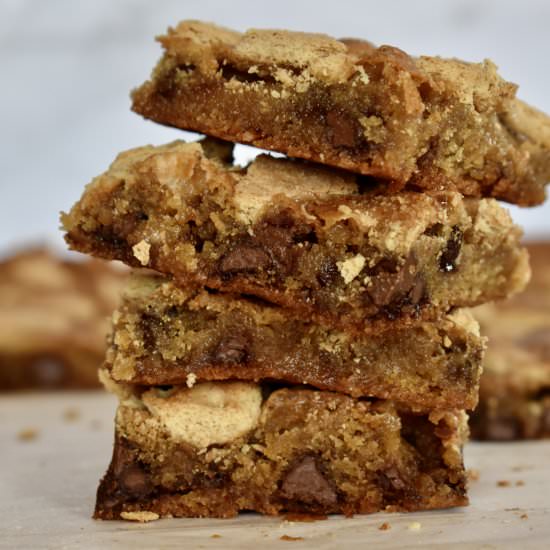 S'Mores Cookie Bars | Sheet Pan - Recipe photo by thisdelicioushouse