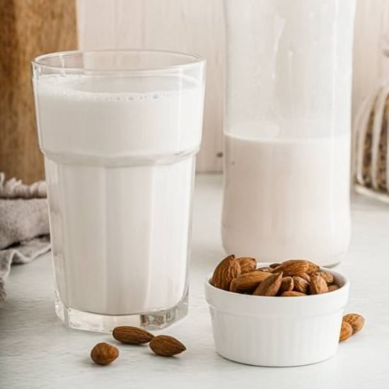 Homemade Almond Milk Recipe - Recipe photo by soapdeli