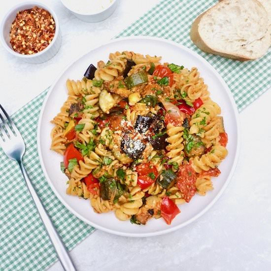 Rotelle Ratatouille - Recipe photo by anothertablespoon