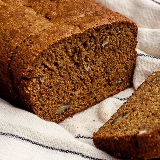 Classic Plant Based Banana Bread - Recipe photo by cleanfooddirtygirl