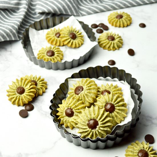 Earl Grey Butter Cookies - Recipe photo by Jaja Bakes