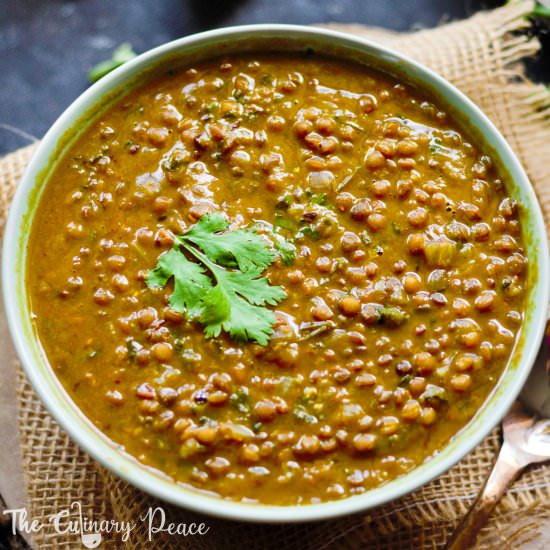 Instant Pot Brown Lentil Dal - Recipe photo by Praneetha A Goutham