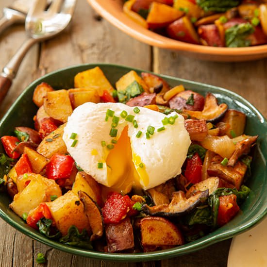 Roasted Vegetable Breakfast Hash - Recipe photo by tenpoundcakecompany
