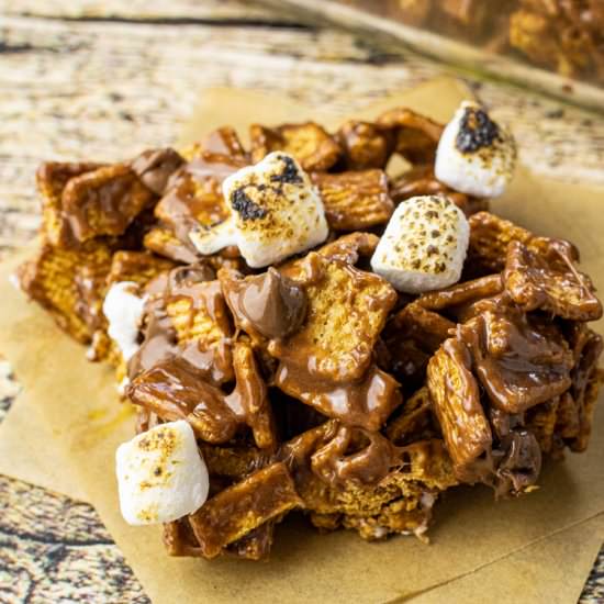 S'Mores Bars - Recipe photo by feedingyourfam