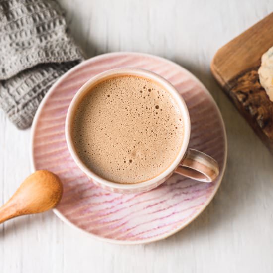 Healthy Vegan Cinnamon Dolce Latte - Recipe photo by BEET OF THE WILD