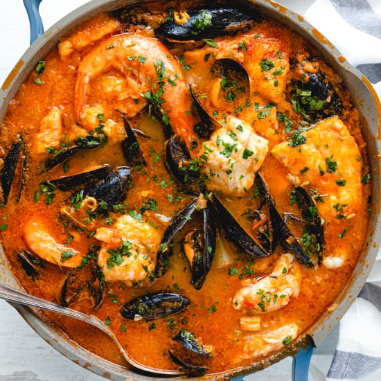 Fish Stew (Jadran Brodet) - Recipe photo by jernejkitchen