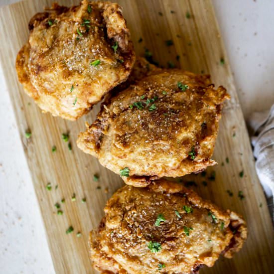 Crispy Sous Vide Fried Chicken - Recipe photo by Went Here 8 This