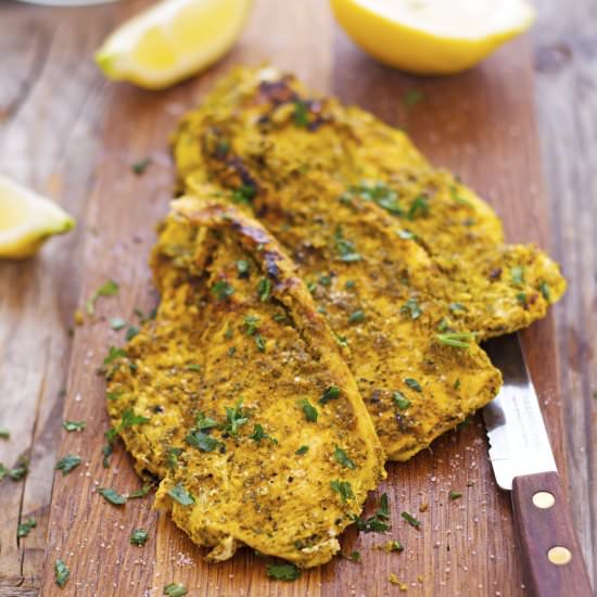 Tandoori-Spiced Grilled Chicken - Recipe photo by TheIronYou