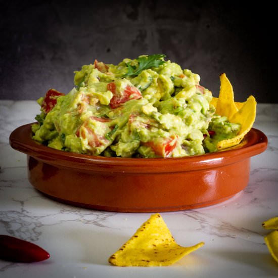Mexican Guacamole Recipe - Recipe photo by Ourplantbasedworld