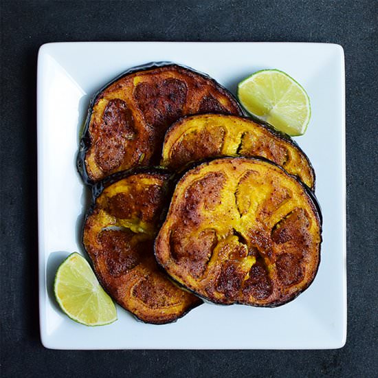 Begun Bhaja/Fried Eggplant - Recipe photo by My Annoying Opinions