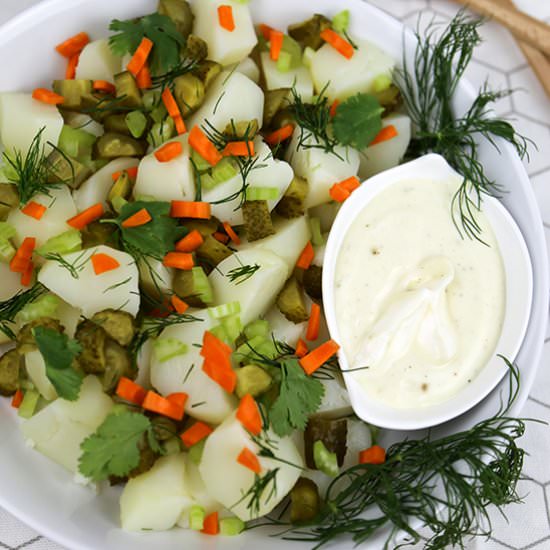 Potato Salad - Recipe photo by plantbasedrecipe2020