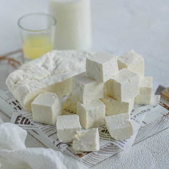 How to make Paneer - Recipe photo by between2kitchens