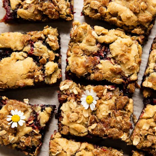 Mulberry Pie Bars - Recipe photo by Desserts And Drinks