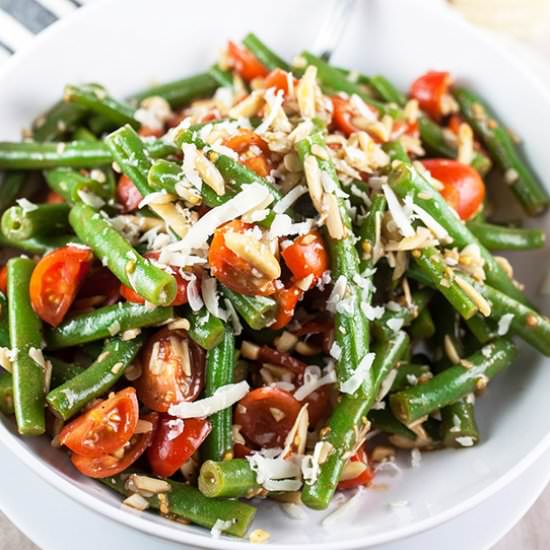 Marinated Green Bean Salad - Recipe photo by therusticfoodie